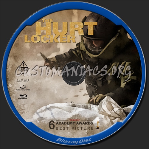 The Hurt Locker blu-ray label