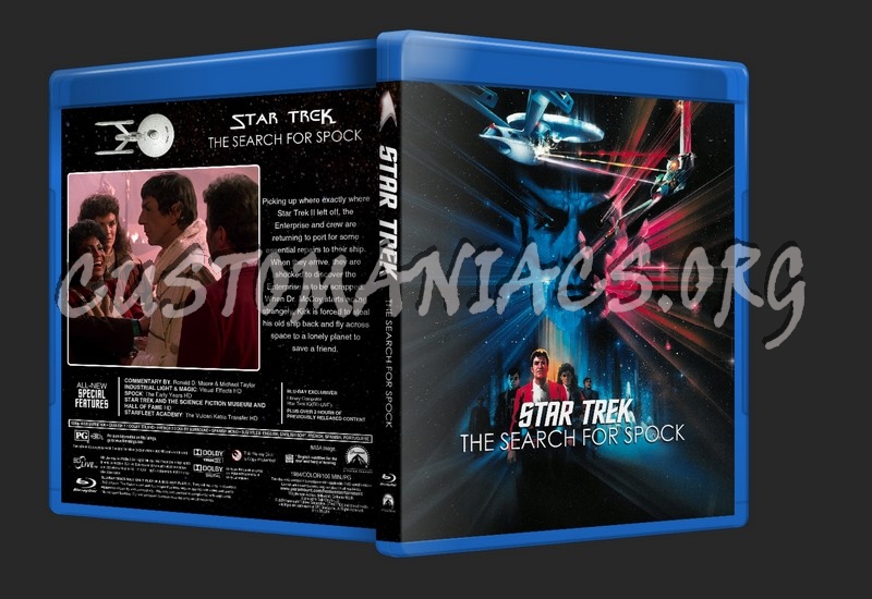 Star Trek: The Search for Spock blu-ray cover