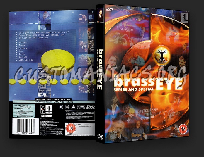 Brass Eye dvd cover DVD Covers & Labels by Customaniacs, id 3765