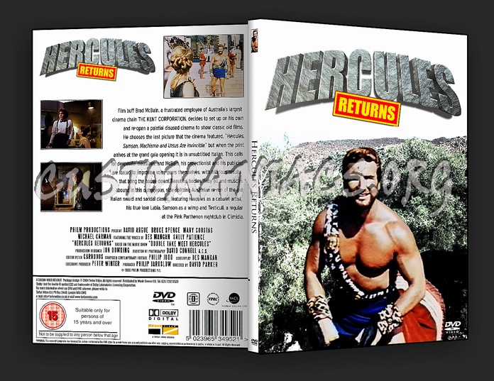 Hercules Returns dvd cover