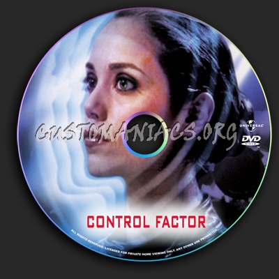 Control Factor dvd label