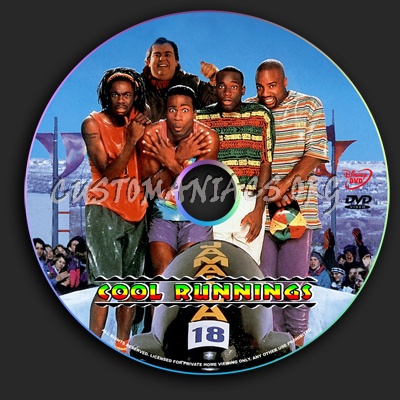 Cool Runnings dvd label