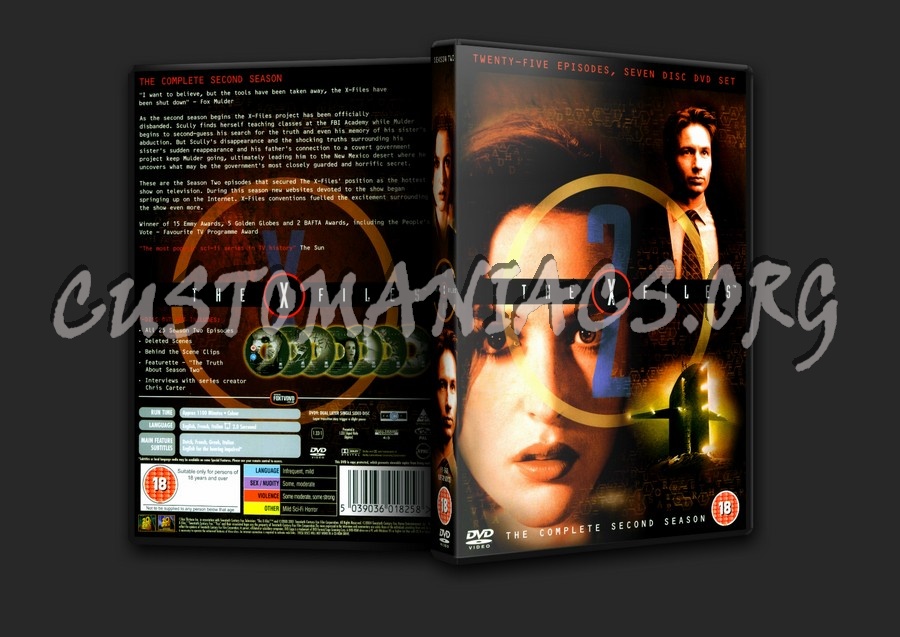 The X-Files dvd cover