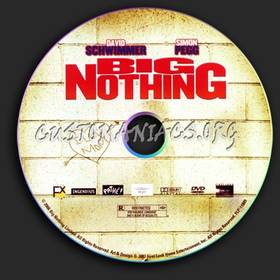 Big Nothing dvd label