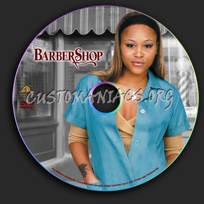 Barbershop dvd label