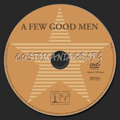 A Few Good Men dvd label