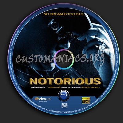 Notorious blu-ray label