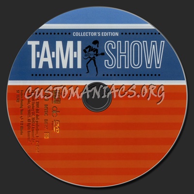 The T.A.M.I Show dvd label