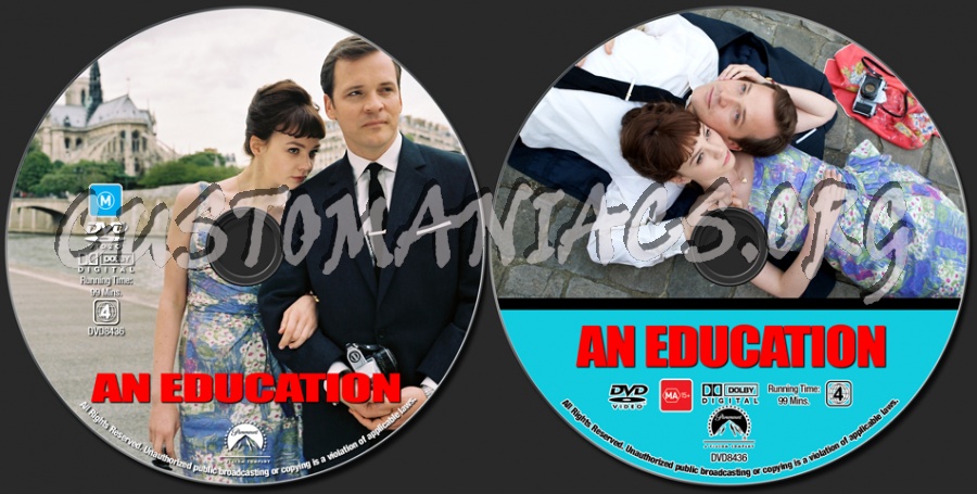An Education dvd label