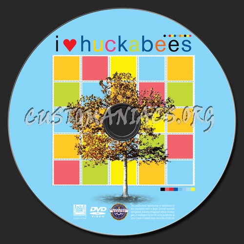 I Love Huckabees dvd label