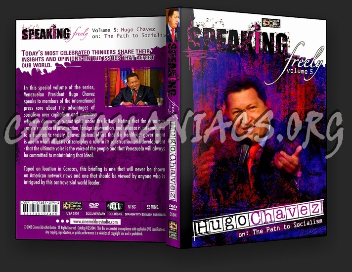 Speaking Freely, Volume 5: Hugo Chavez dvd cover