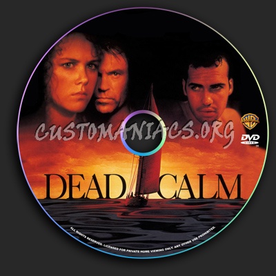 Dead Calm dvd label