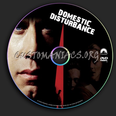 Domestic Disturbance dvd label