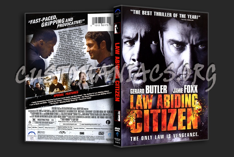 Law Abiding Citizen dvd cover