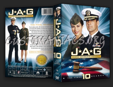 JAG Season 10 dvd cover