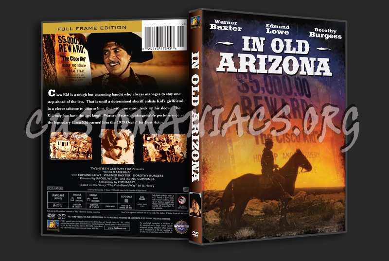 In Old Arizona dvd cover