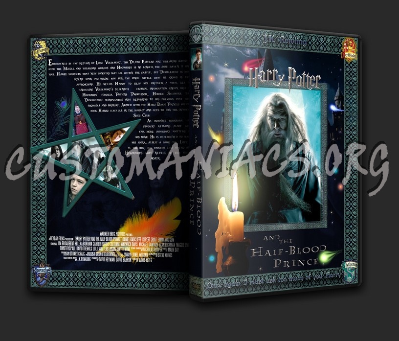 Harry Potter and the Half Blood Prince dvd cover