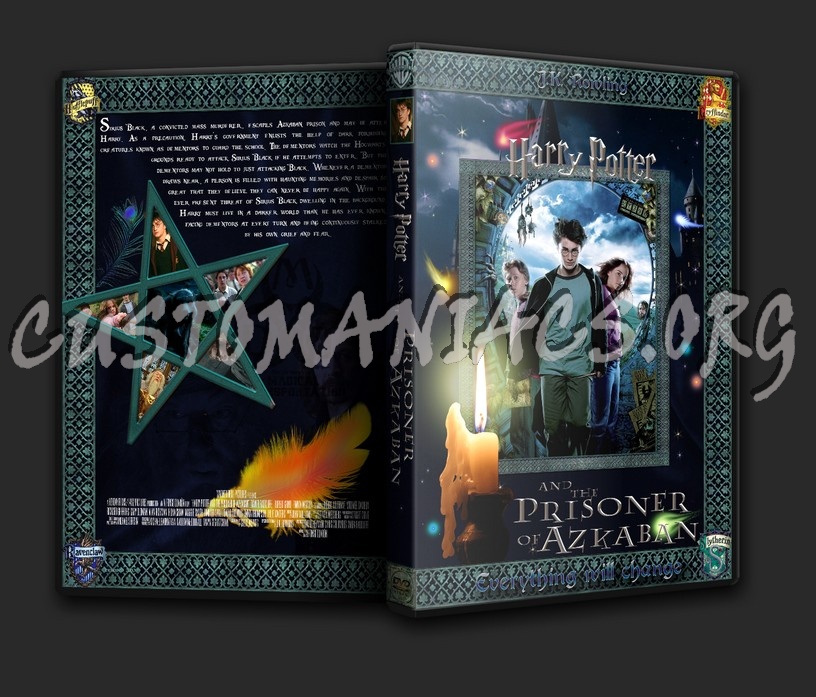 Harry Potter and the Prisoner of Azkaban dvd cover