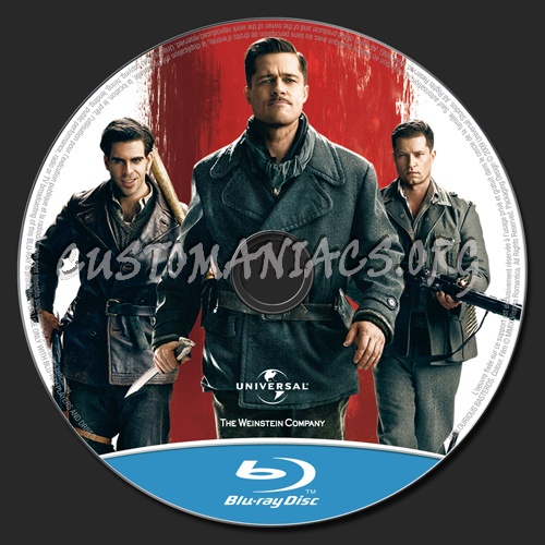 Inglourious Basterds blu-ray label