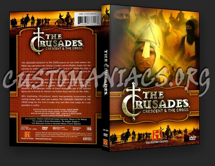The Crusades, Crescent & the Cross dvd cover