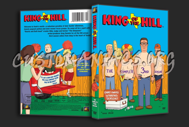 King of the Hill Season 3 dvd cover