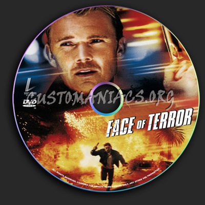 Face of Terror dvd label