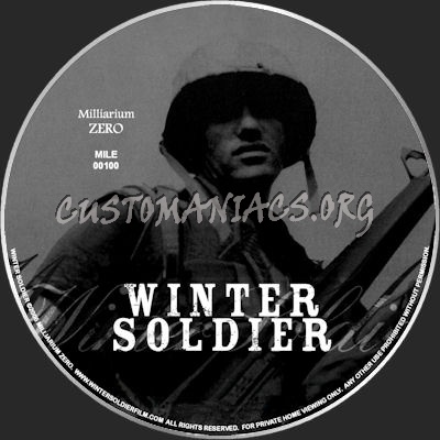 Winter Soldier dvd label