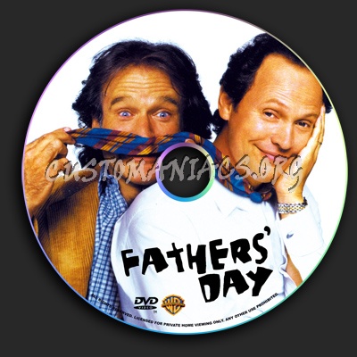 Father's Day dvd label