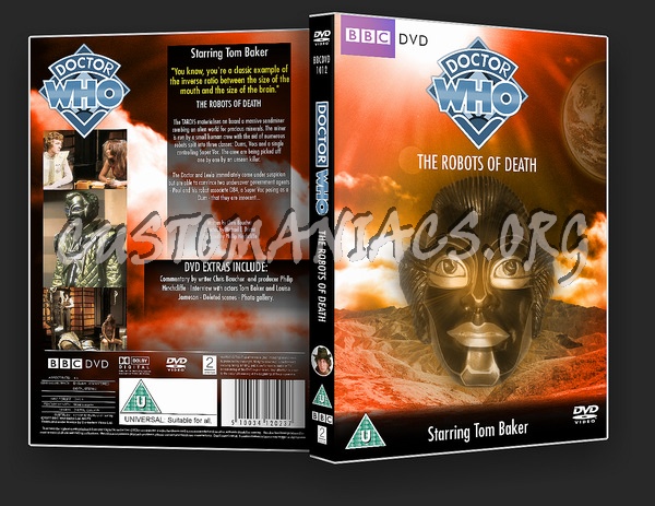 Doctor Who : The Robots Of Death dvd cover