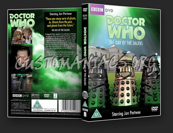 Doctor Who : The Day Of the Daleks dvd cover