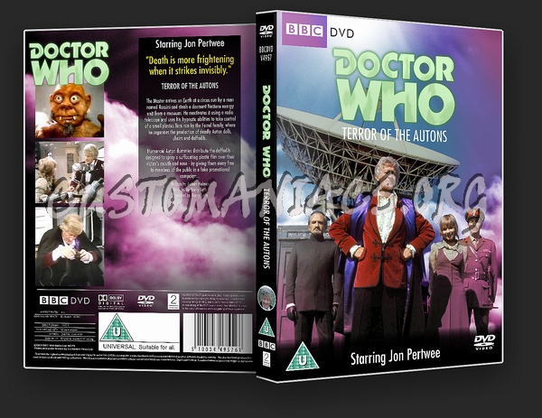 Doctor Who : Terror Of The Autons dvd cover