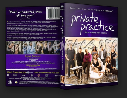 Private Practice Season 3 dvd cover