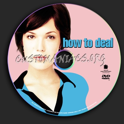 How to Deal dvd label