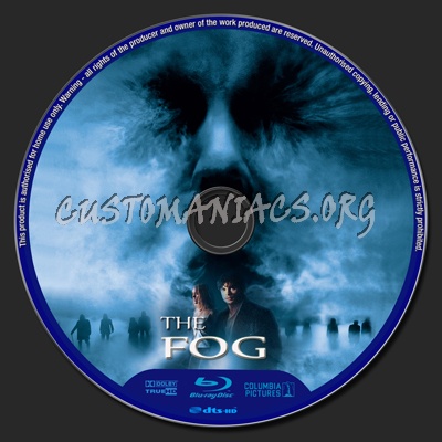 The Fog blu-ray label