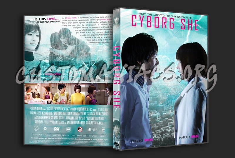 Cyborg Girl She dvd cover DVD Covers Labels by Customaniacs