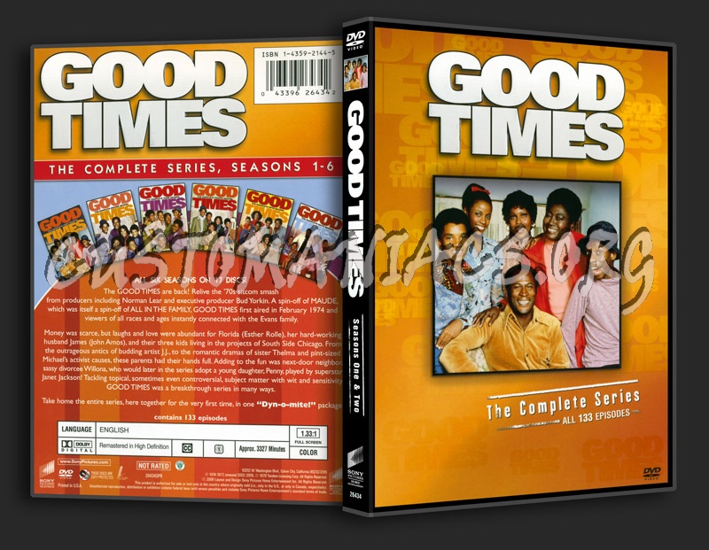 Good Times The Complete Series dvd cover - DVD Covers & Labels by