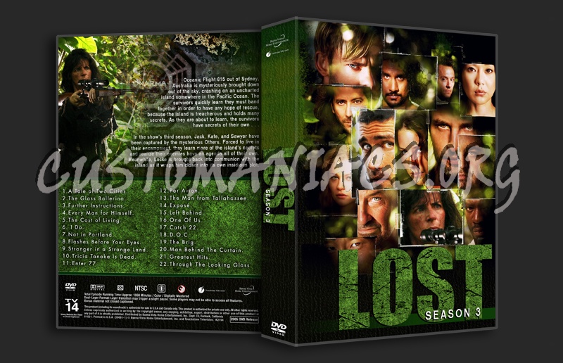 Lost - Season 3 dvd cover