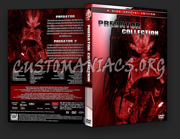 Predator Collection dvd cover