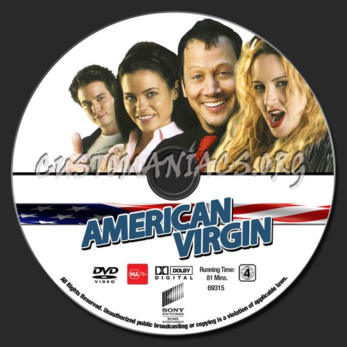 American Virgin dvd label