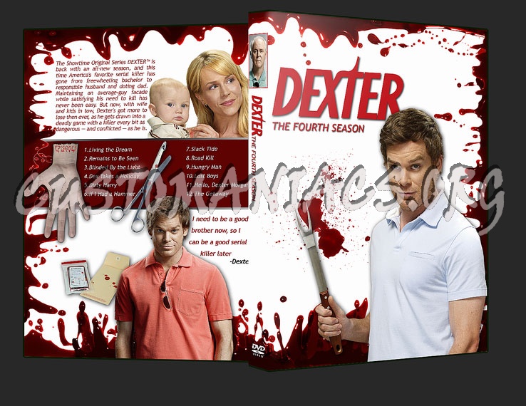 Dexter - Season 4 dvd cover