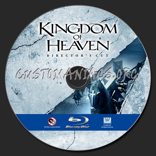 Kingdom of Heaven blu-ray label