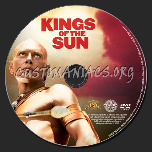 Kings of the Sun dvd label