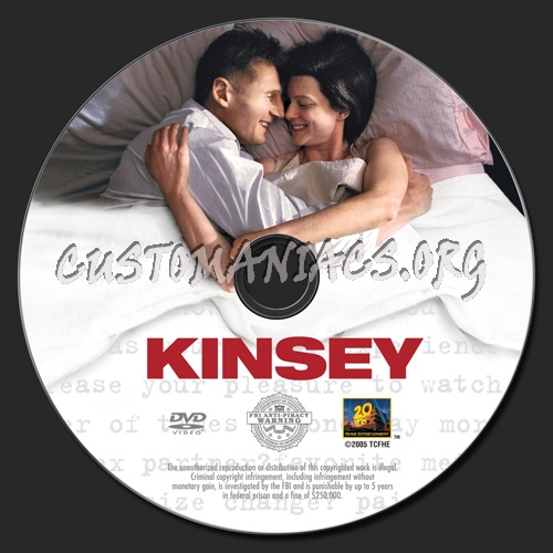 Kinsey dvd label