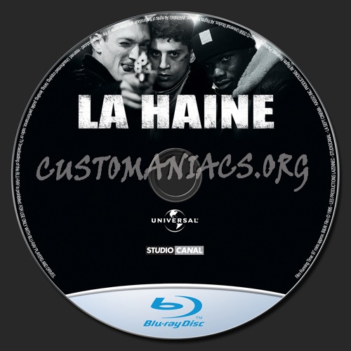 La Haine blu-ray label