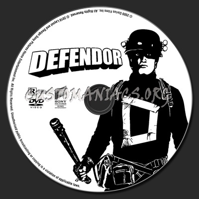 Defendor dvd label