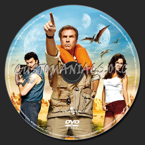 Land of the Lost dvd label