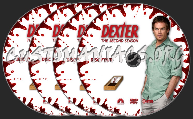 Dexter - Season 2 dvd label