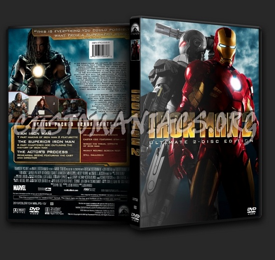 Iron Man 2 dvd cover