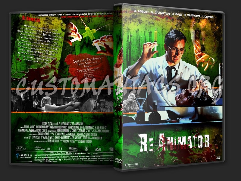 Re-Animator dvd cover