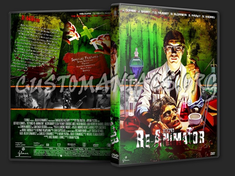 Re-Animator dvd cover